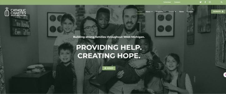 Nonprofit Website Designer in Grand Rapids